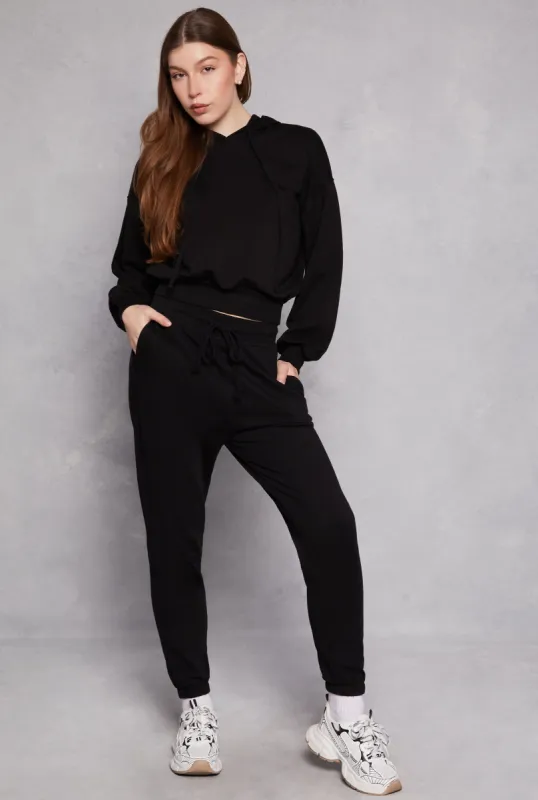 Fleece Drawstring Sweatpants sold by Rainbow