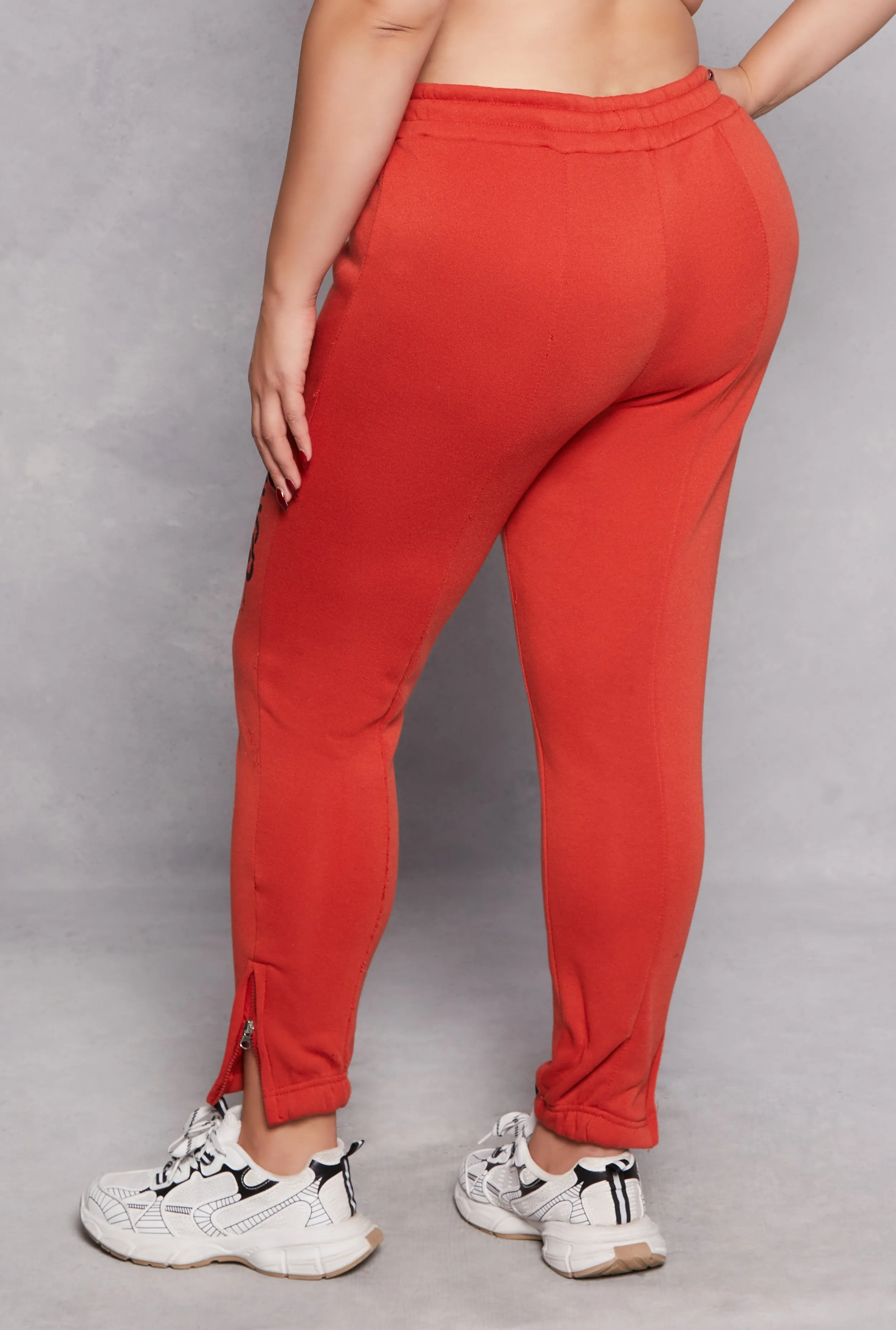 Plus Size Graffiti Print Sweatpants sold by Rainbow product image thumbnail 3