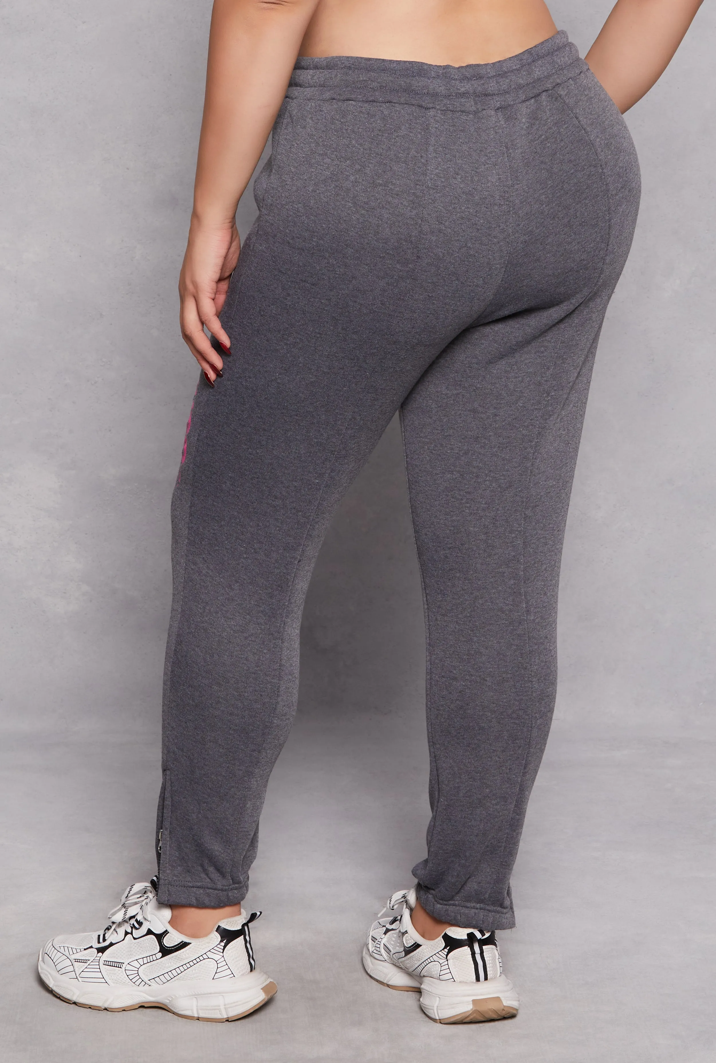 Plus Size Graffiti Print Sweatpants sold by Rainbow product image thumbnail 3