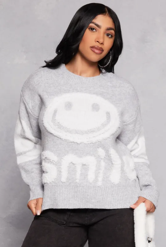 Daisy Smile Chenille Sweater sold by Rainbow