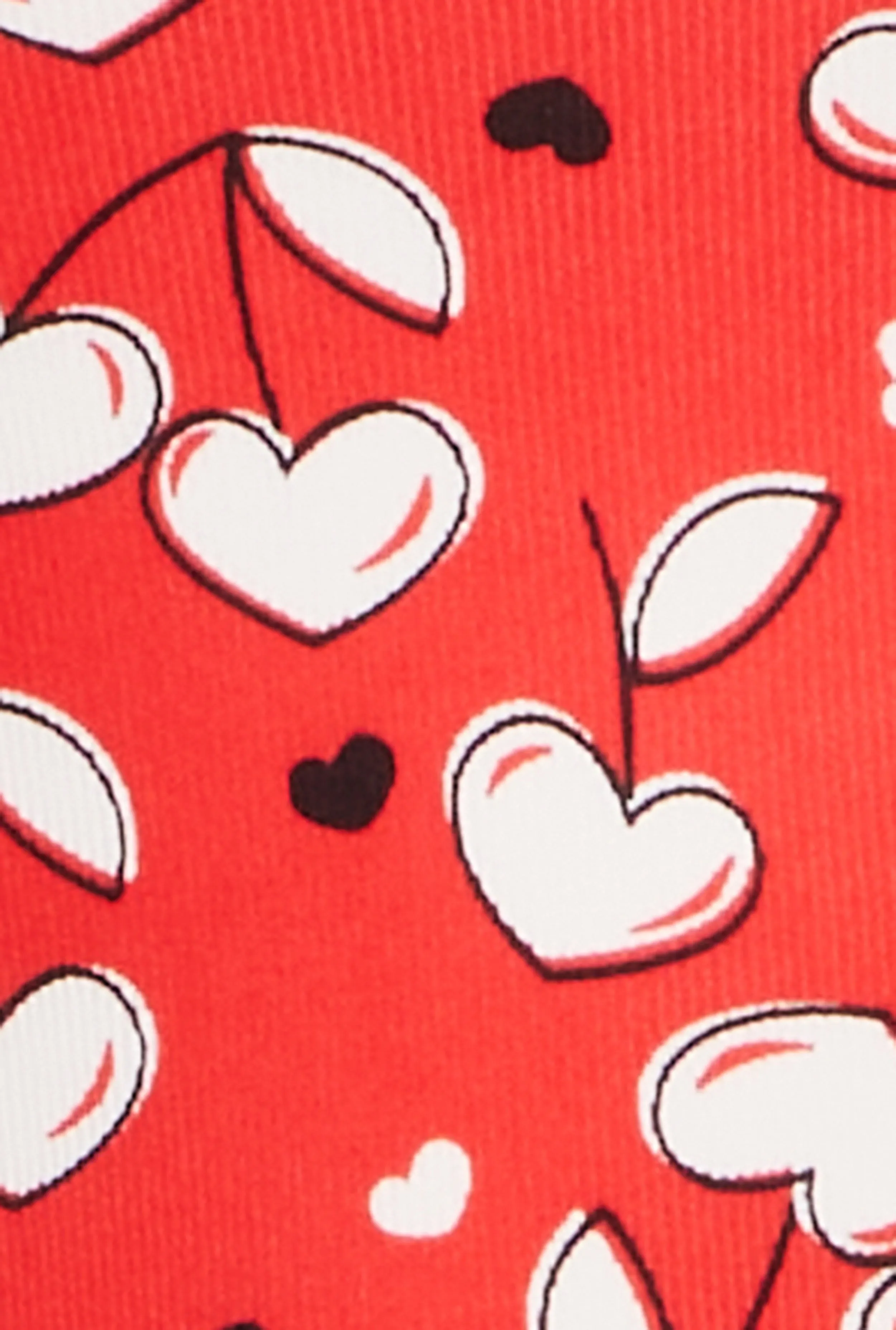 Plus Size Heart Cherry Pajama Cami with Shorts sold by Rainbow product image thumbnail 3