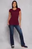 Short Sleeve Scoop Neck Tee sold by Rainbow