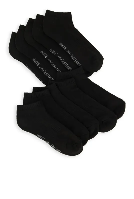 Performance Low Cut Socks 10 Pack Set sold by Rainbow