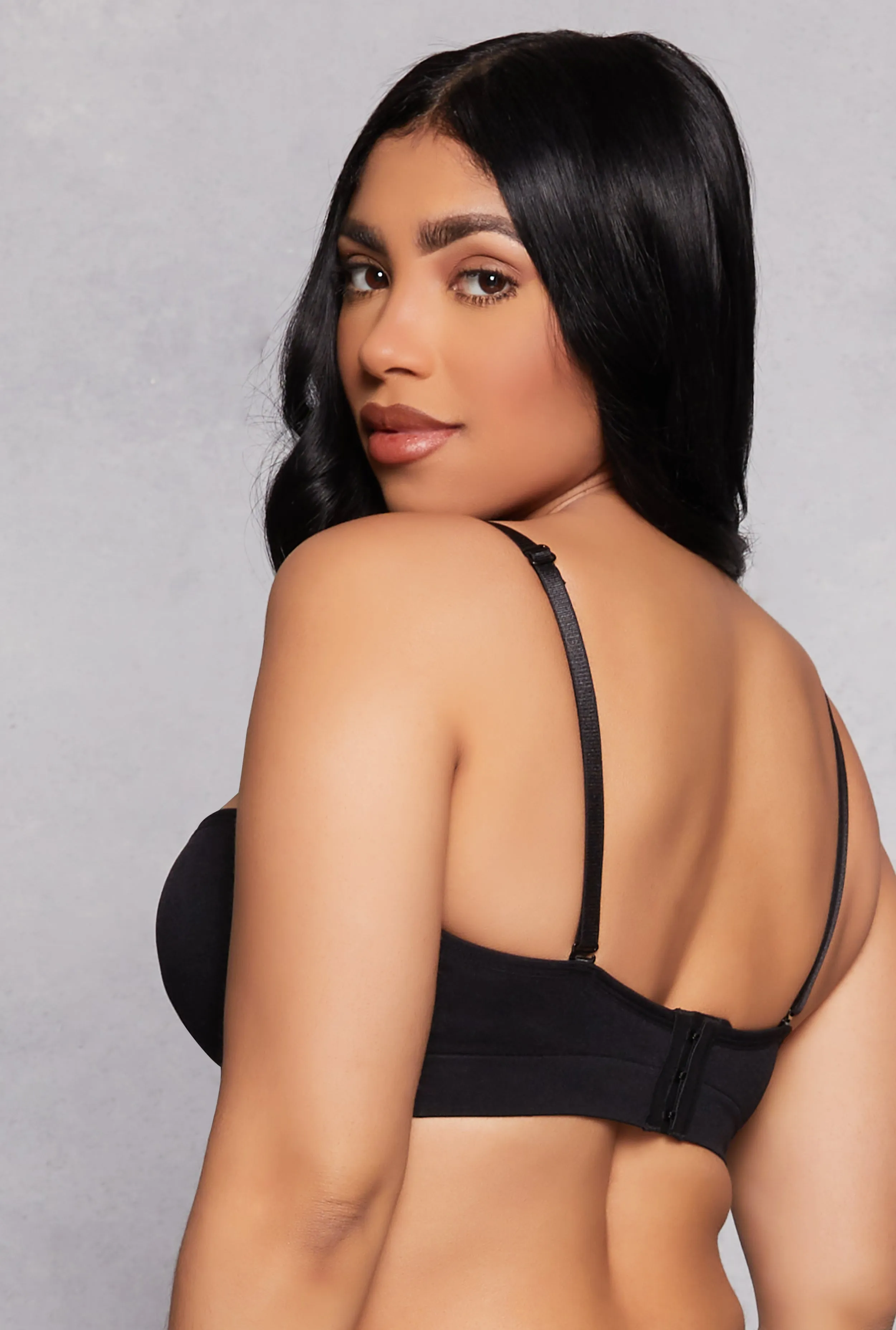 Seamless Balconette Push Up Bra | Converts to Strapless sold by Rainbow product image thumbnail 3