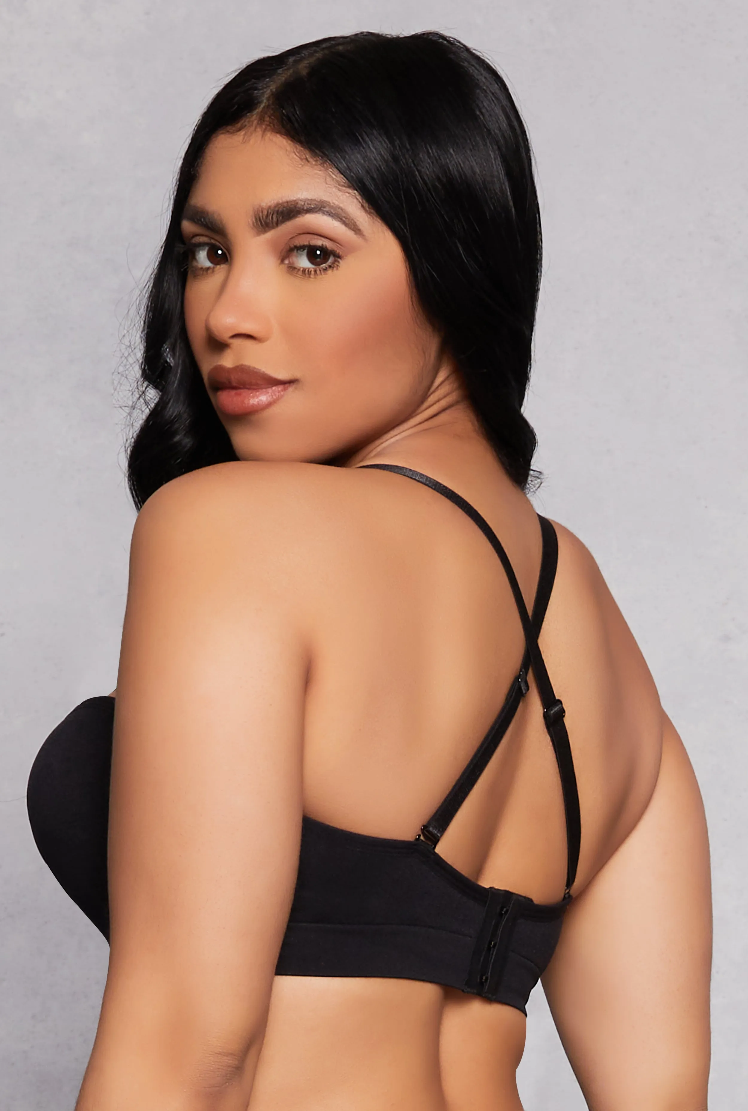 Seamless Balconette Push Up Bra | Converts to Strapless sold by Rainbow product image thumbnail 5