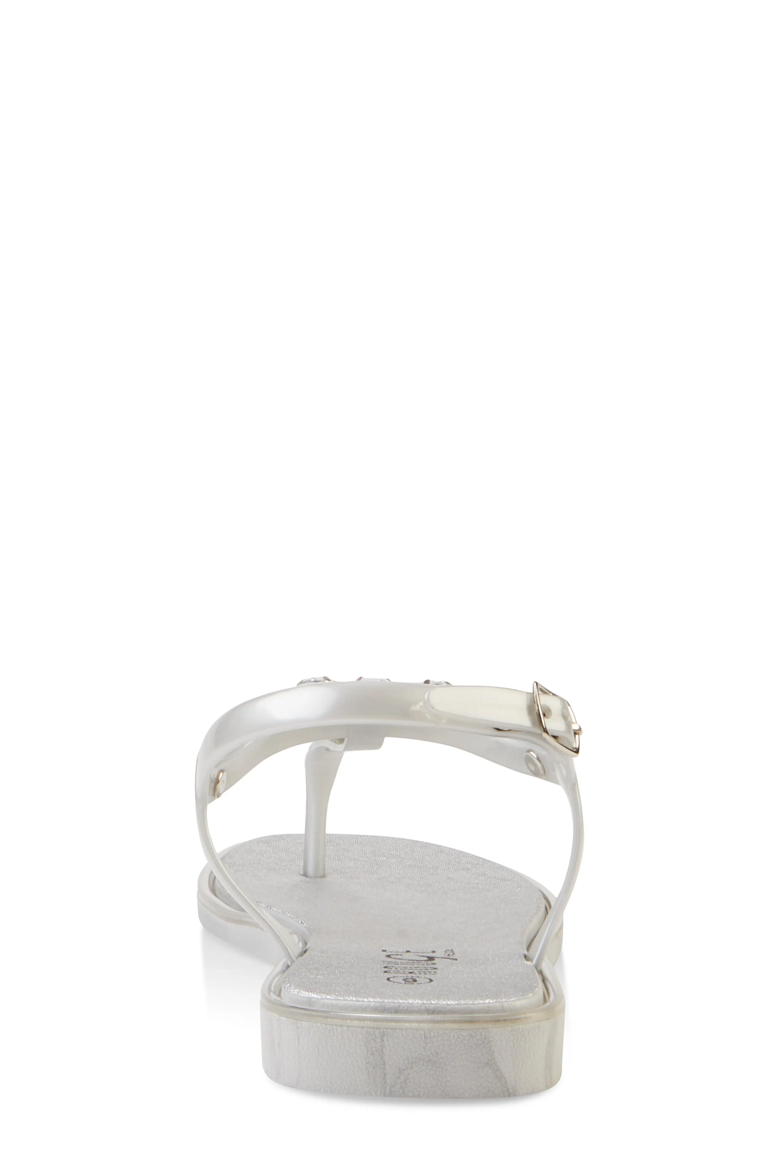 Ankle Strap Gemstone Thong Sandals sold by Rainbow product image thumbnail 3