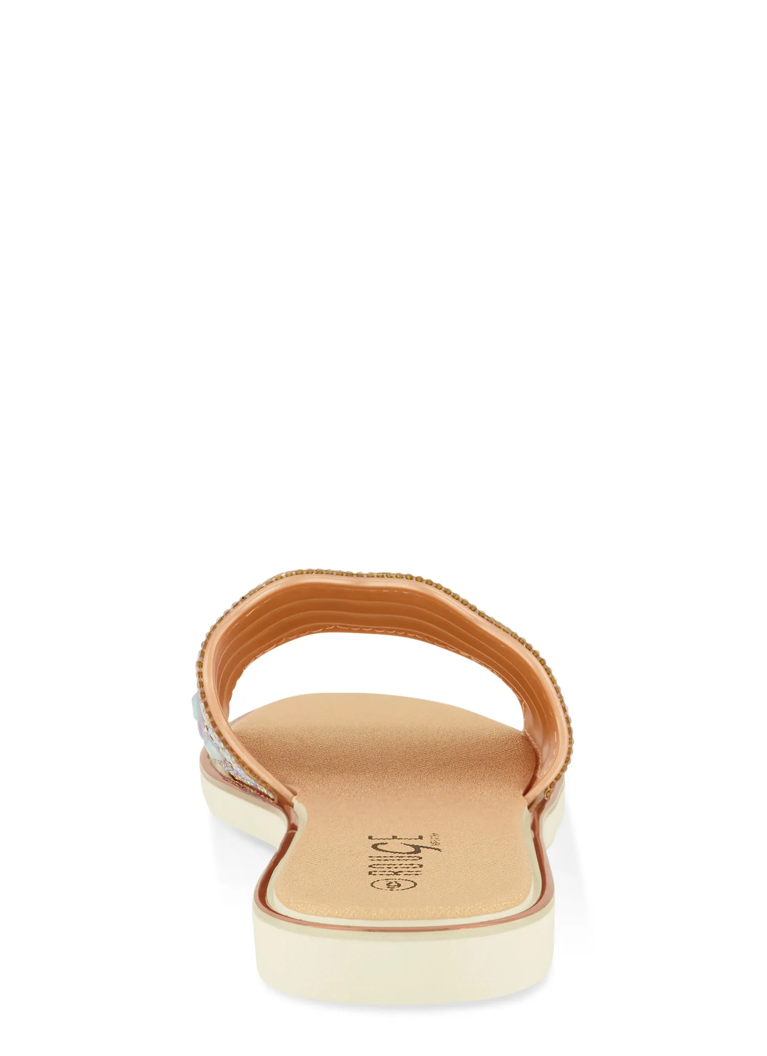 Rhinestone Band Slide Sandals sold by Rainbow product image thumbnail 3