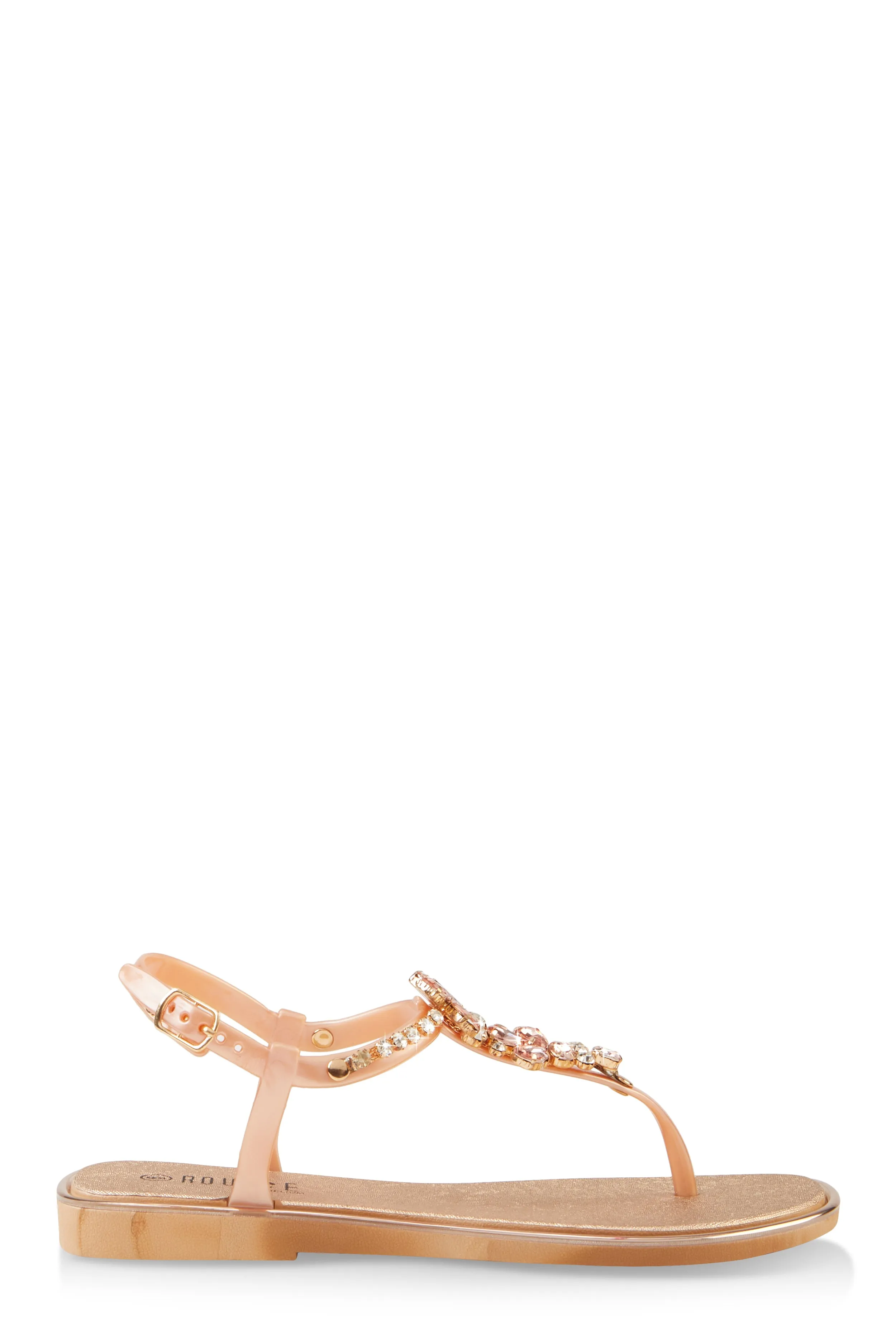 Ankle Strap Gemstone Thong Sandals sold by Rainbow product image thumbnail 2