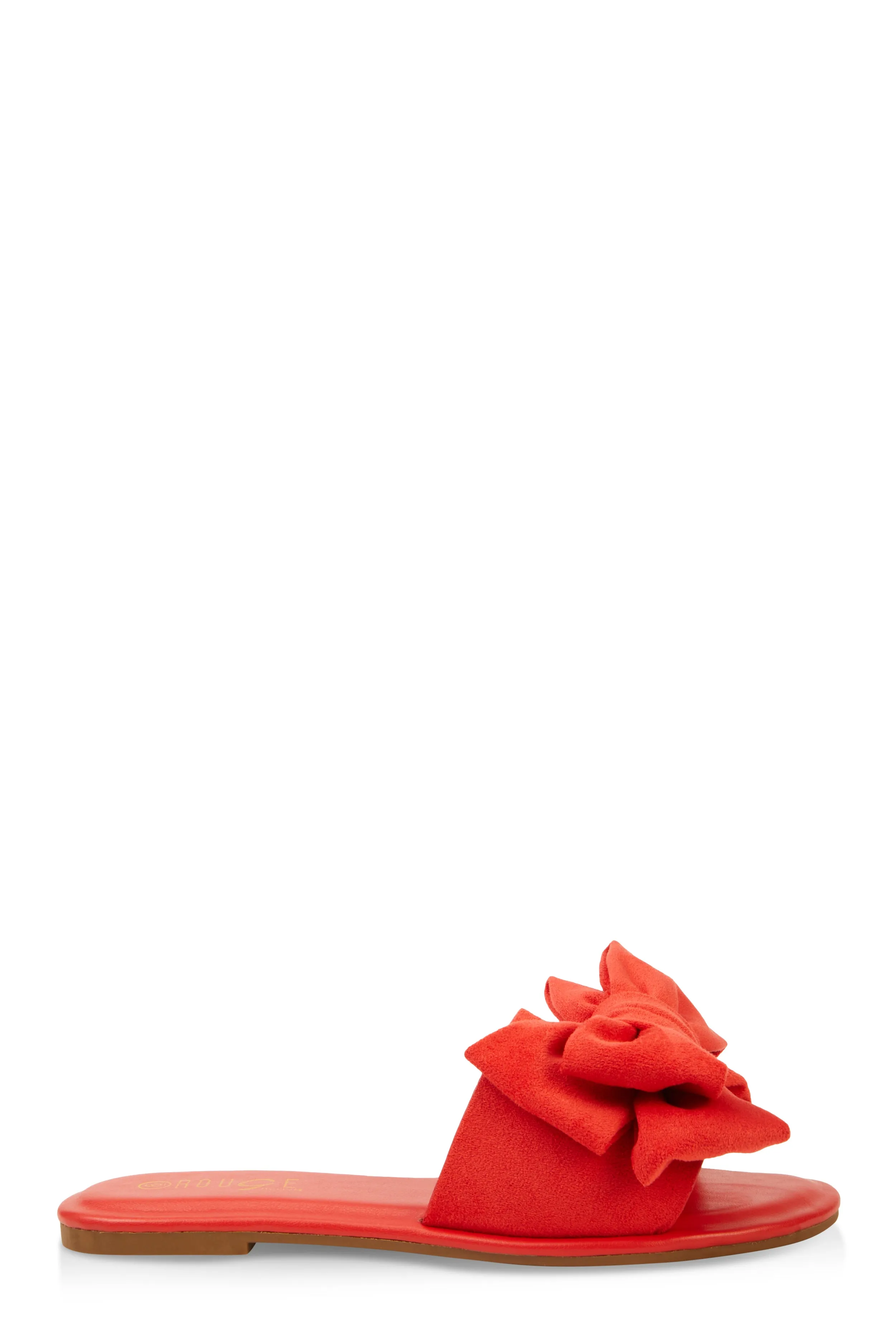 Solid Bow Band Slide Sandals sold by Rainbow product image thumbnail 2