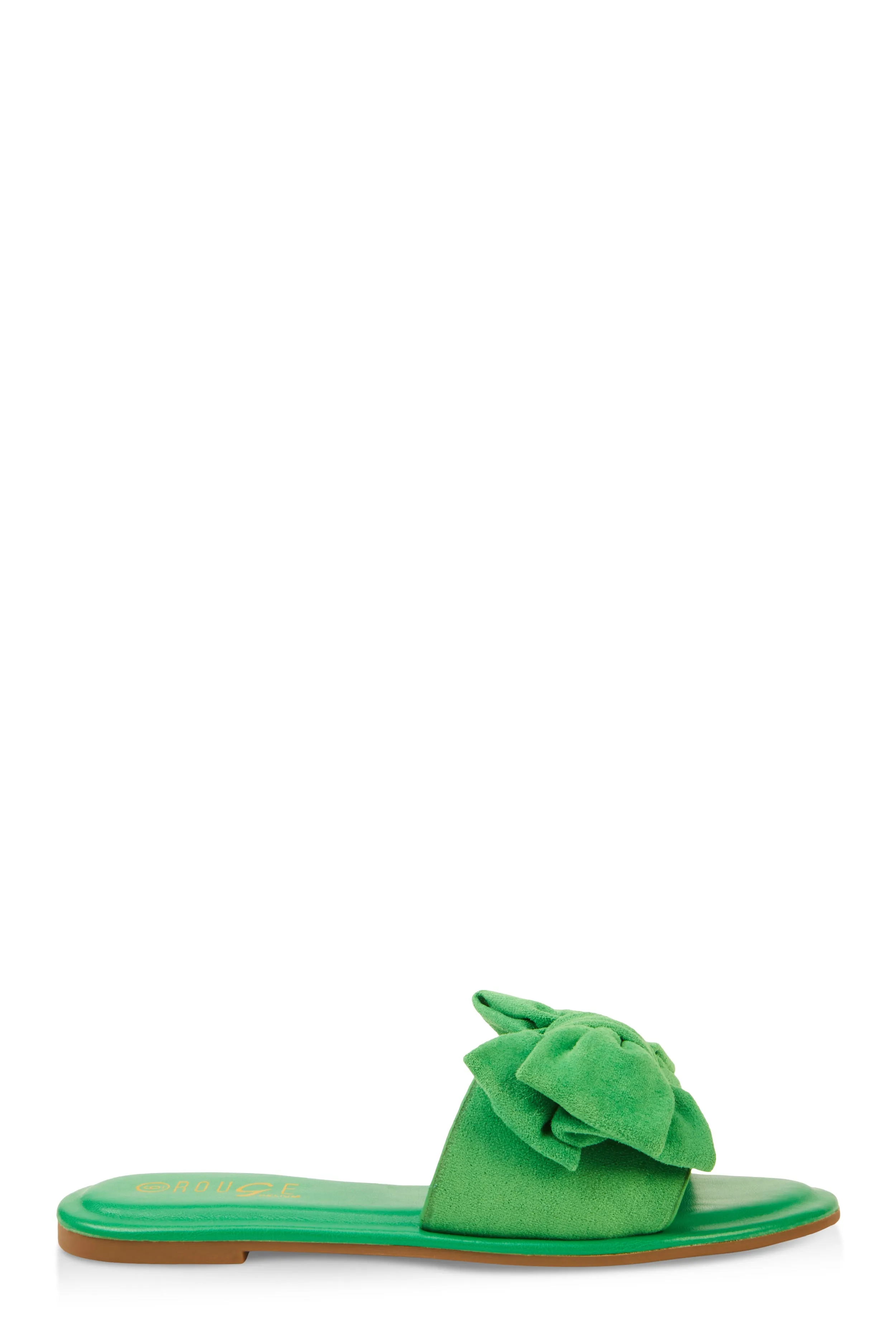 Solid Bow Band Slide Sandals sold by Rainbow product image thumbnail 2