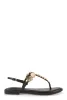Ankle Strap Metallic Pendant Thong Sandals sold by Rainbow