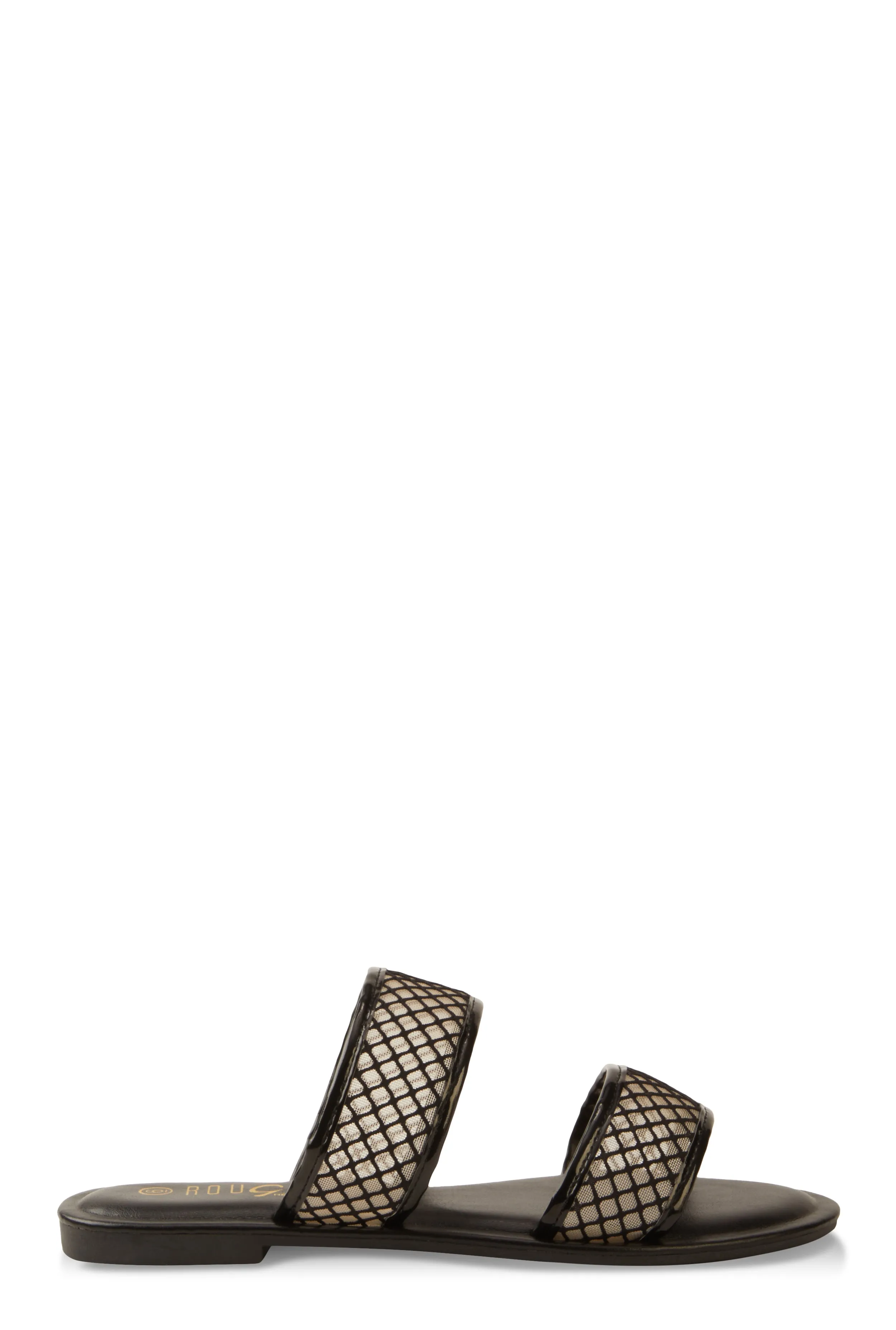 Double Band Open Toe Slide Sandals sold by Rainbow product image thumbnail 2