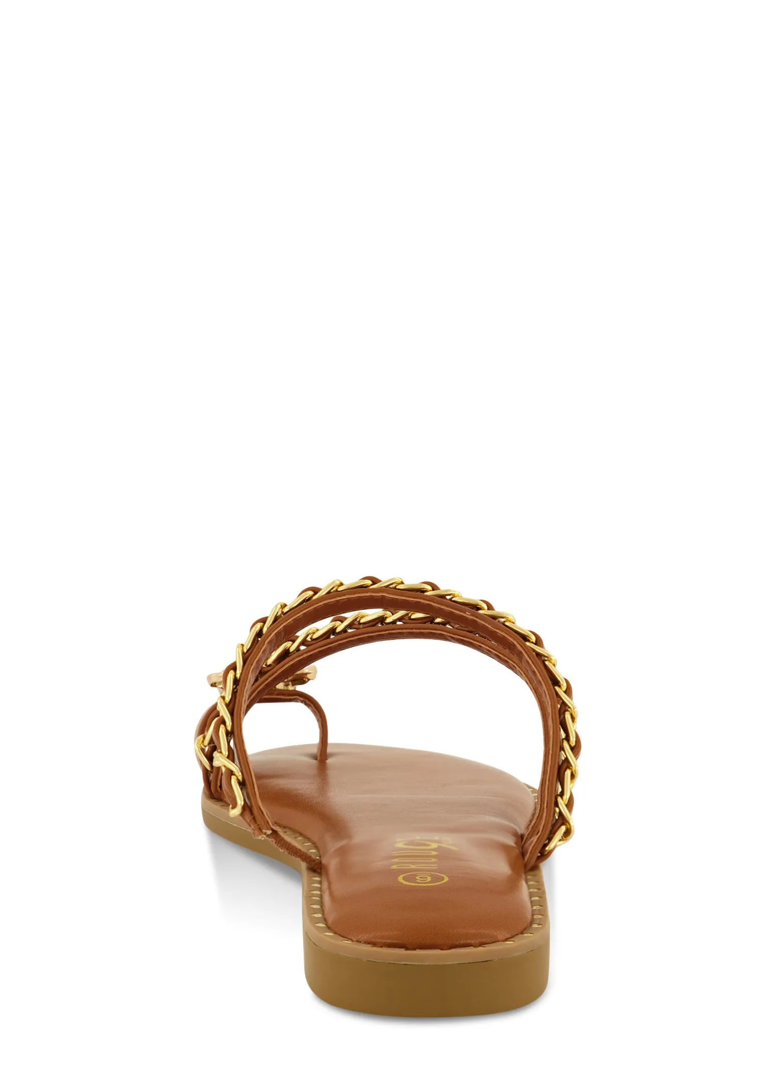 Threaded Chain Strap Toe Loop Sandals sold by Rainbow product image thumbnail 3