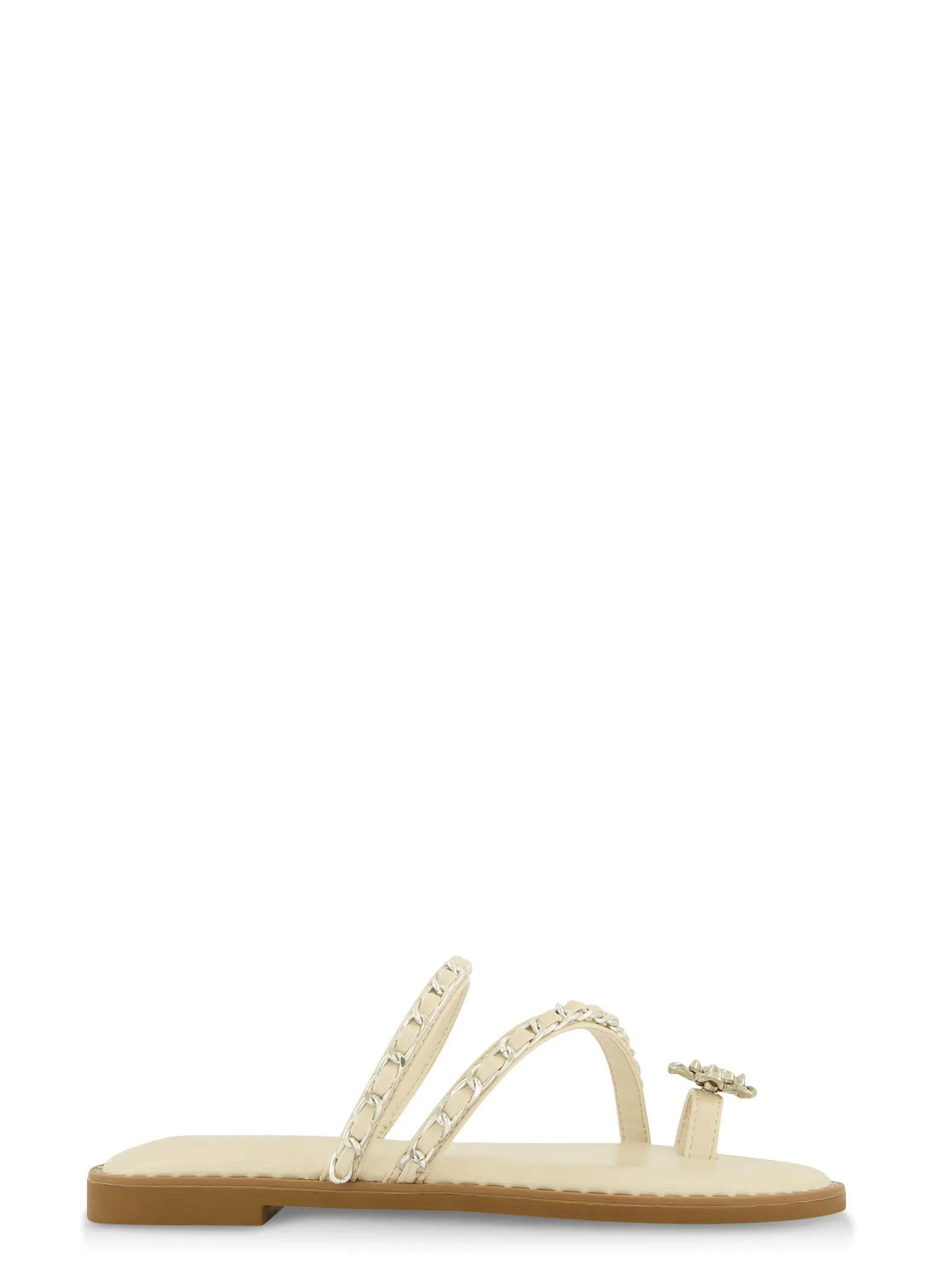 Threaded Chain Strap Toe Loop Sandals sold by Rainbow product image thumbnail 2
