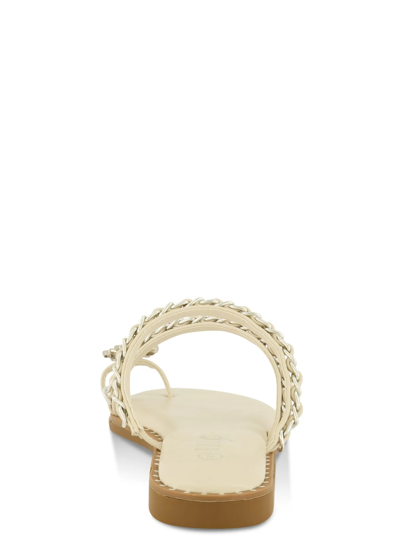 Threaded Chain Strap Toe Loop Sandals sold by Rainbow product image thumbnail 3