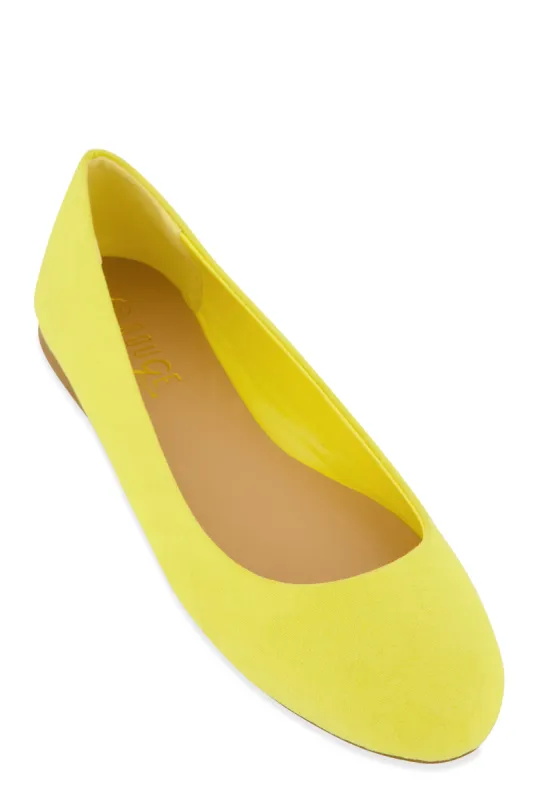 Round Toe Ballet Flats sold by Rainbow