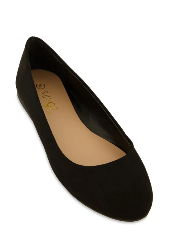 Round Toe Ballet Flats sold by Rainbow