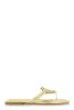 Rhinestone Geo Pendant Thong Slide Sandals sold by Rainbow