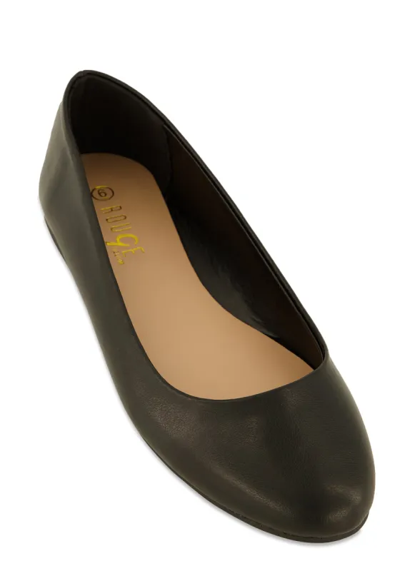 Round Toe Ballet Flats sold by Rainbow