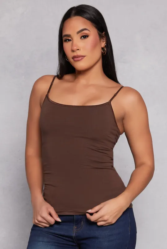Scoop Neck Shelf Bra Cami sold by Rainbow