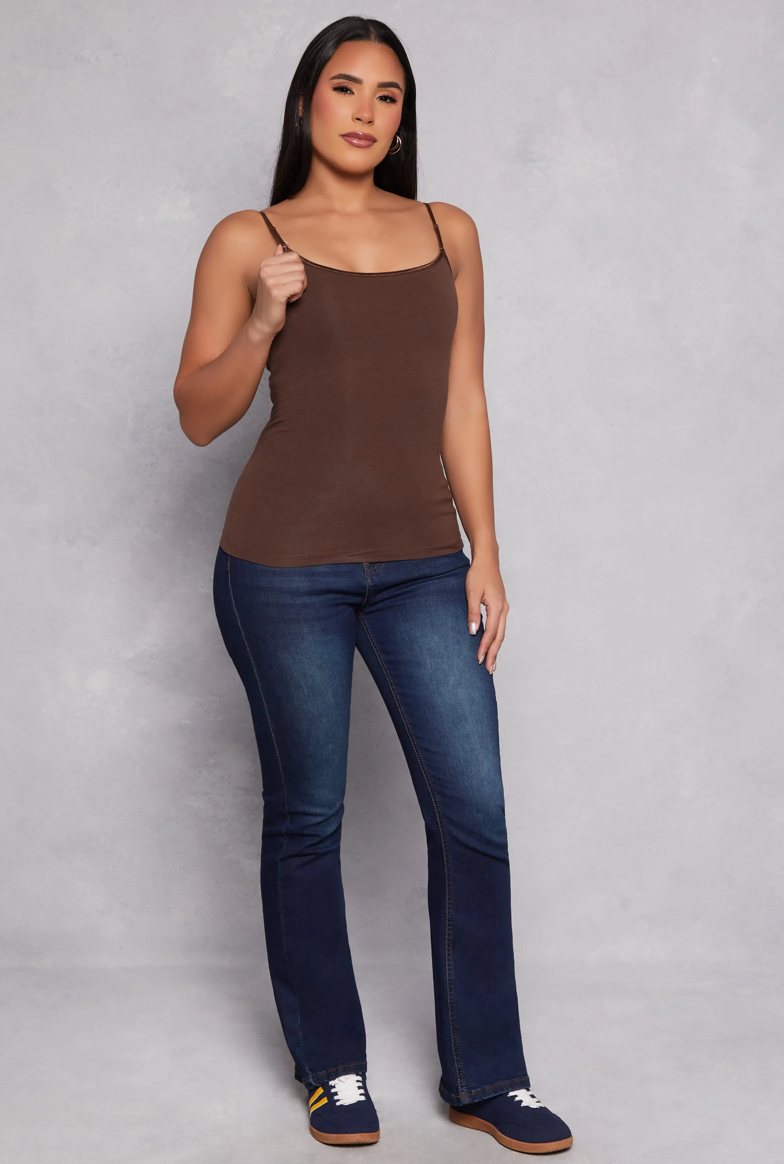 Scoop Neck Shelf Bra Cami sold by Rainbow product image thumbnail 2