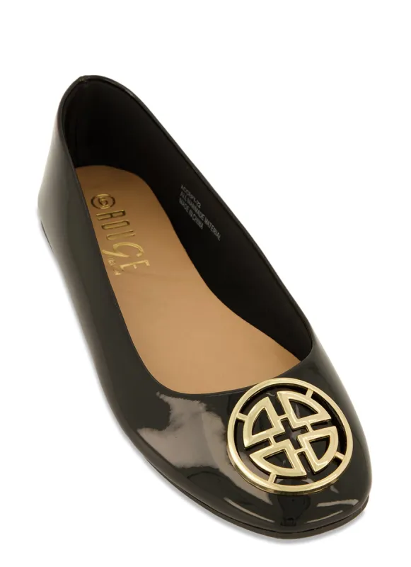 Geo Pendant Flats sold by Rainbow