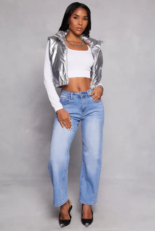 WAX Basic Straight Leg Jeans sold by Rainbow