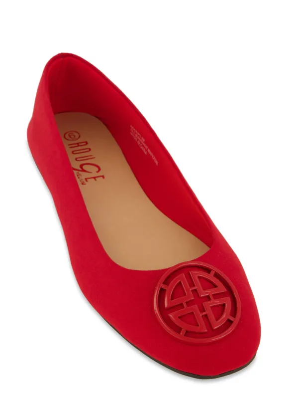 Geo Pendant Flats sold by Rainbow