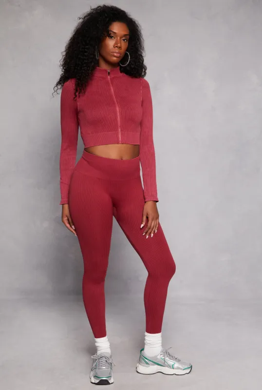 Seamless Laser Cut Leggings sold by Rainbow