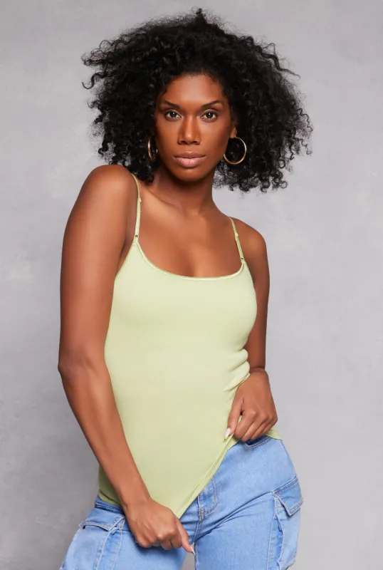 Scoop Neck Shelf Bra Cami sold by Rainbow