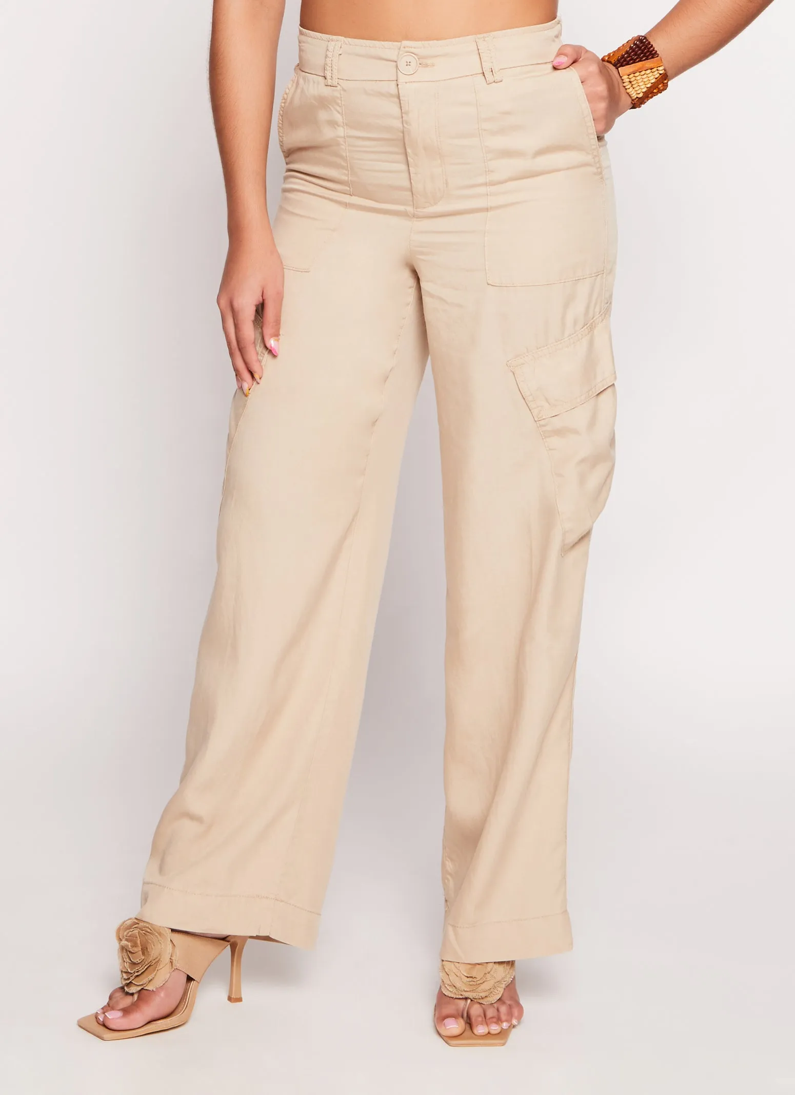 Straight Leg Cargo Pants sold by Rainbow product image thumbnail 2