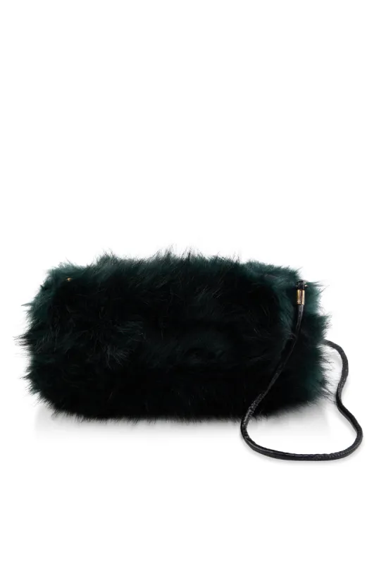 Faux Fur Hand Muff Crossbody Bag sold by Rainbow