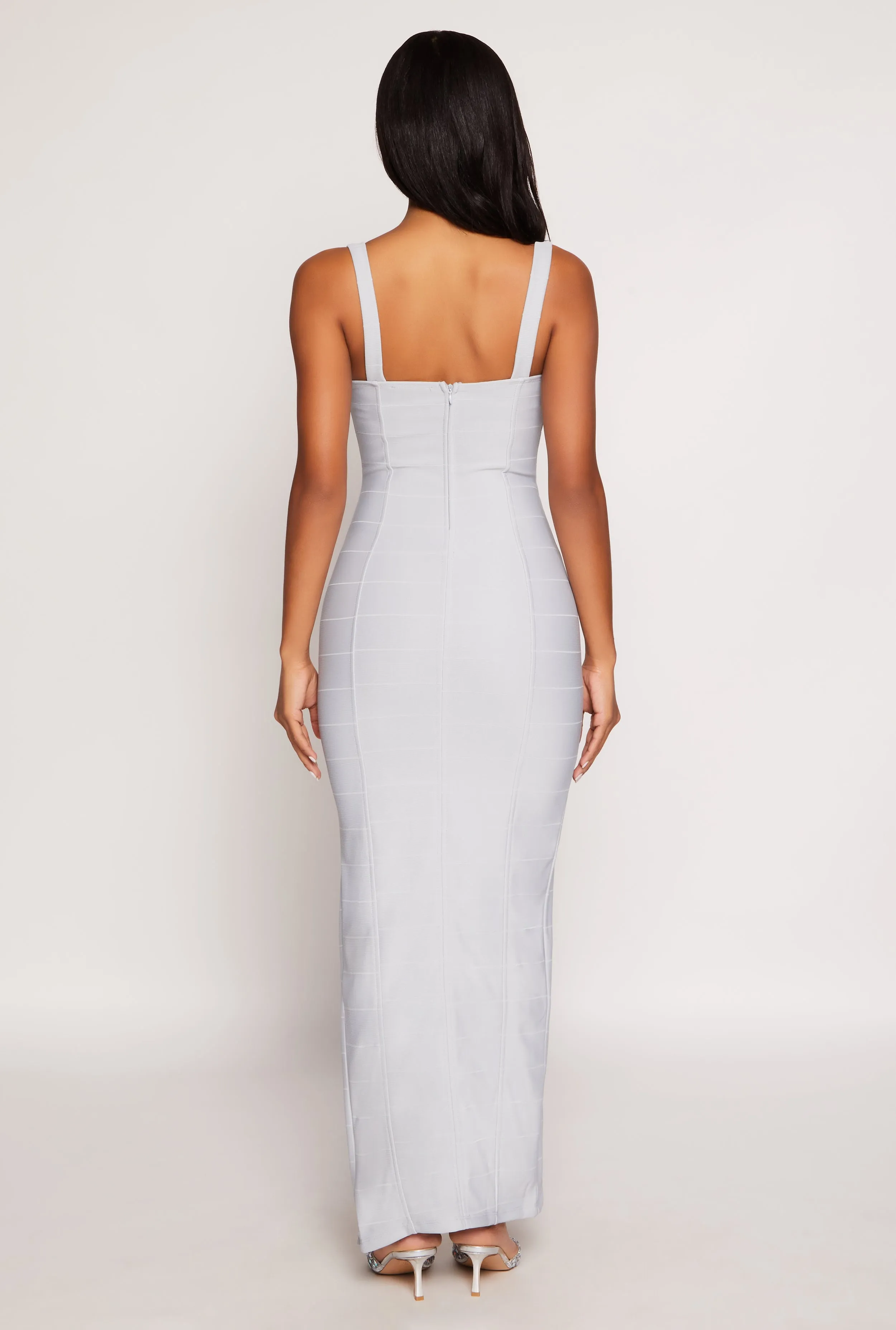Haute Monde Side Slit Bustier Maxi Dress sold by Rainbow product image thumbnail 5