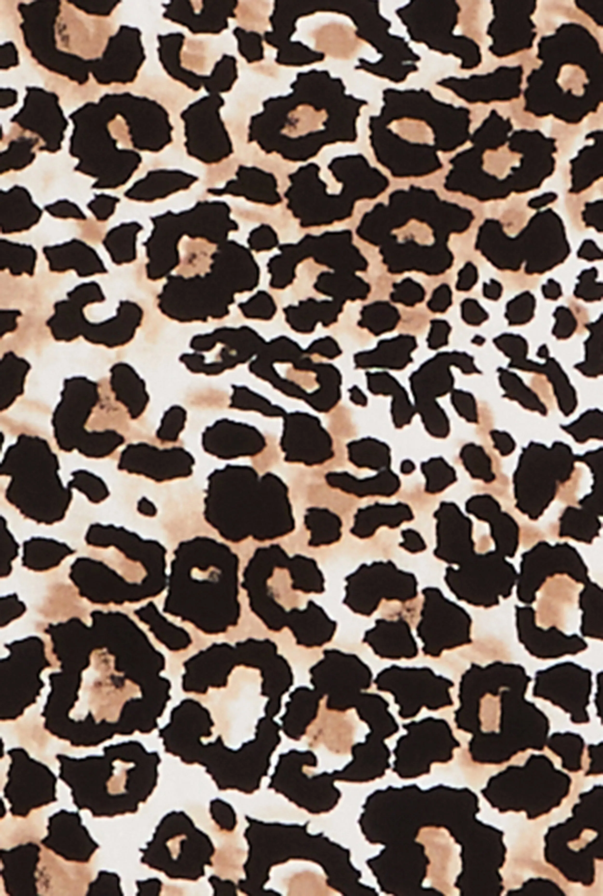 Plus Size Almost Famous Leopard Tie Back Keyhole Dress sold by Rainbow product image thumbnail 4