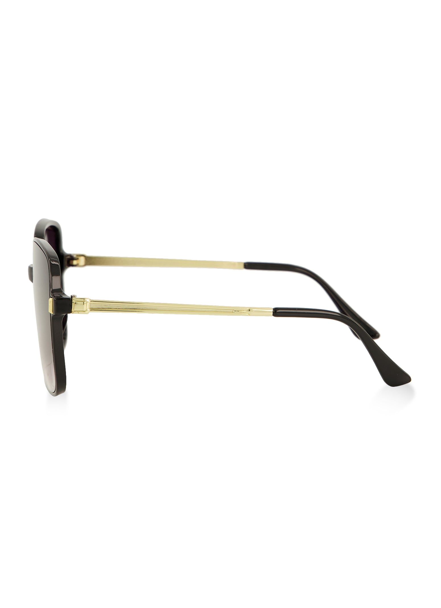 Metallic Arm Squared Oversized Sunglasses sold by Rainbow product image thumbnail 3