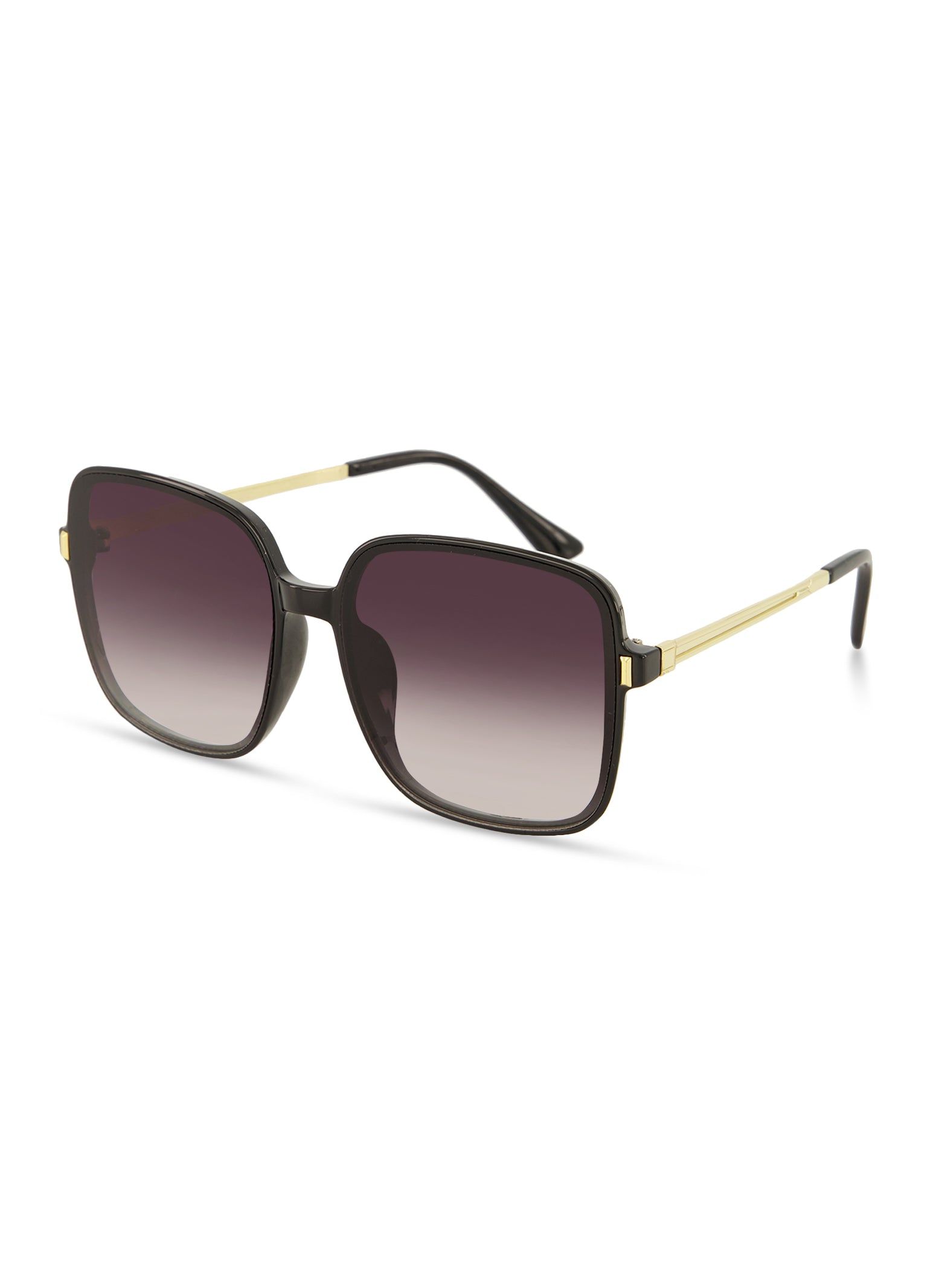 Metallic Arm Squared Oversized Sunglasses sold by Rainbow product image thumbnail 2