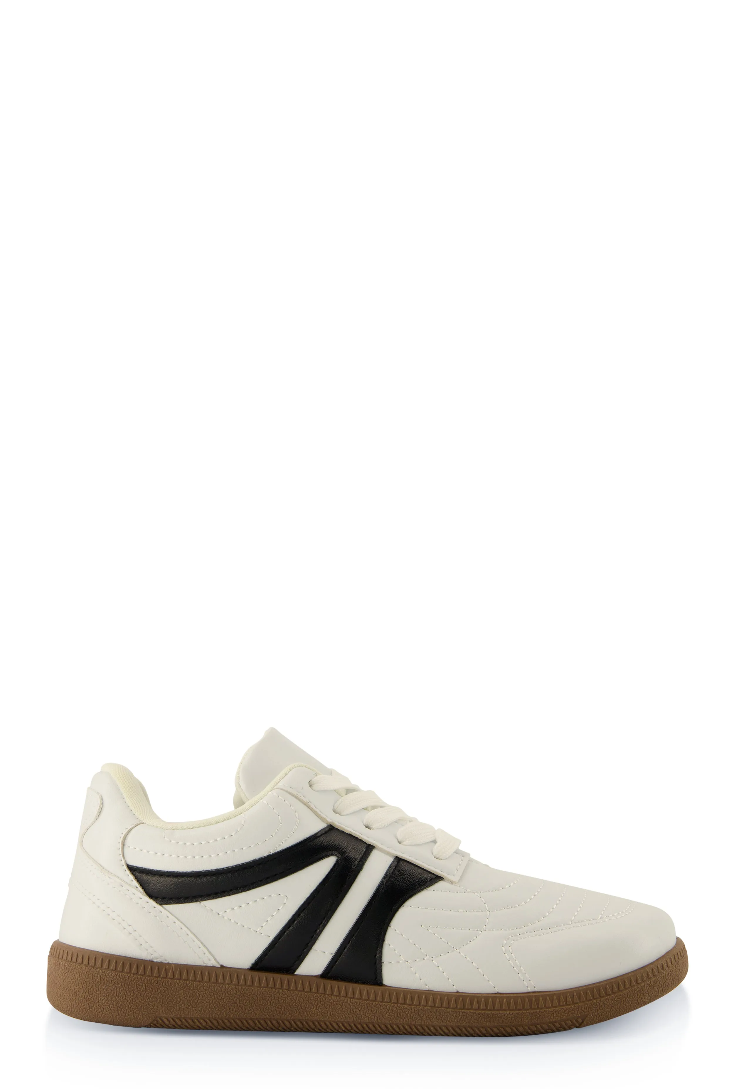 Quilted Lace Up Sneakers sold by Rainbow product image thumbnail 2