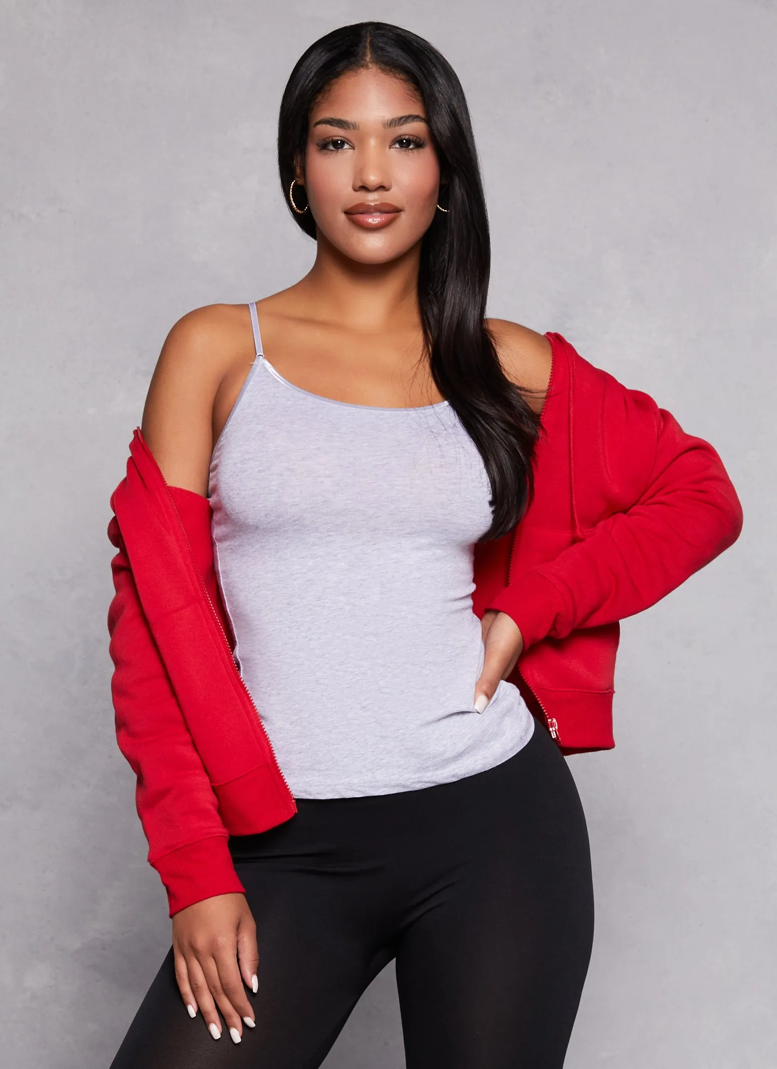 Solid Scoop Neck Cami sold by Rainbow