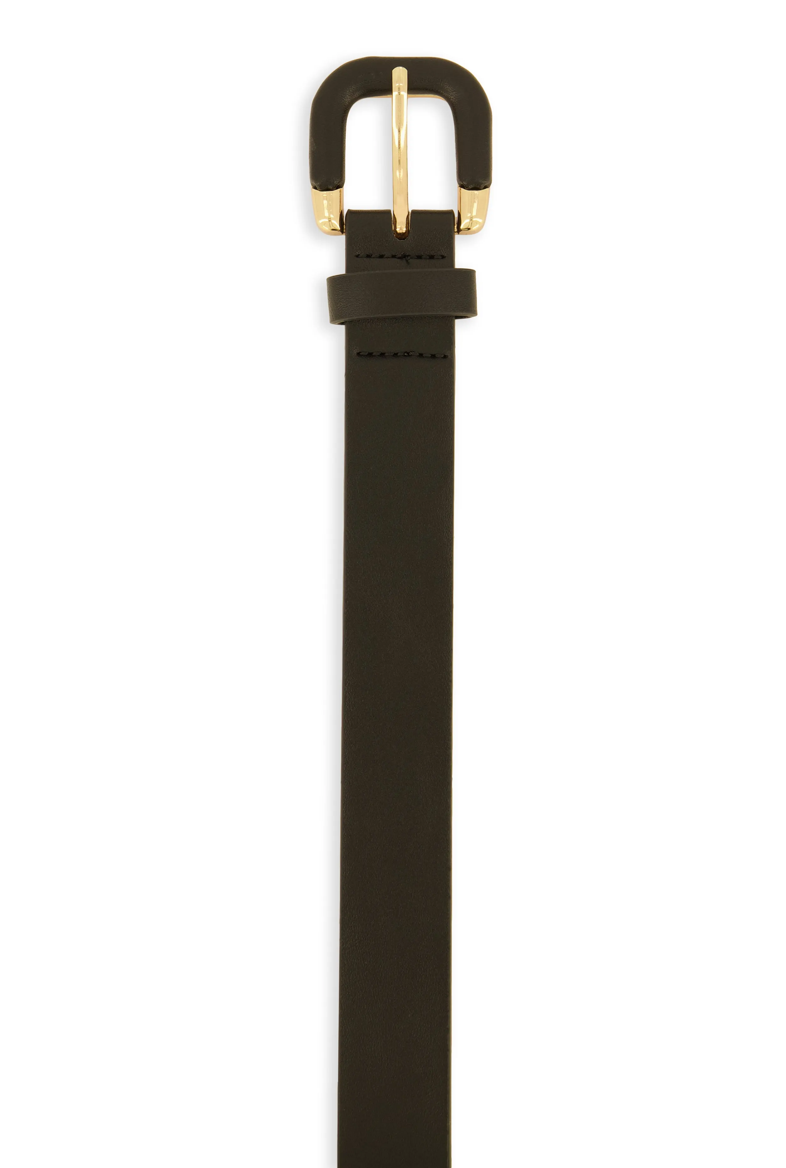 Faux Leather Wrapped Buckle Belt sold by Rainbow product image thumbnail 3