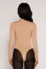 Daisy Mock Neck Long Sleeve Bodysuit sold by Rainbow