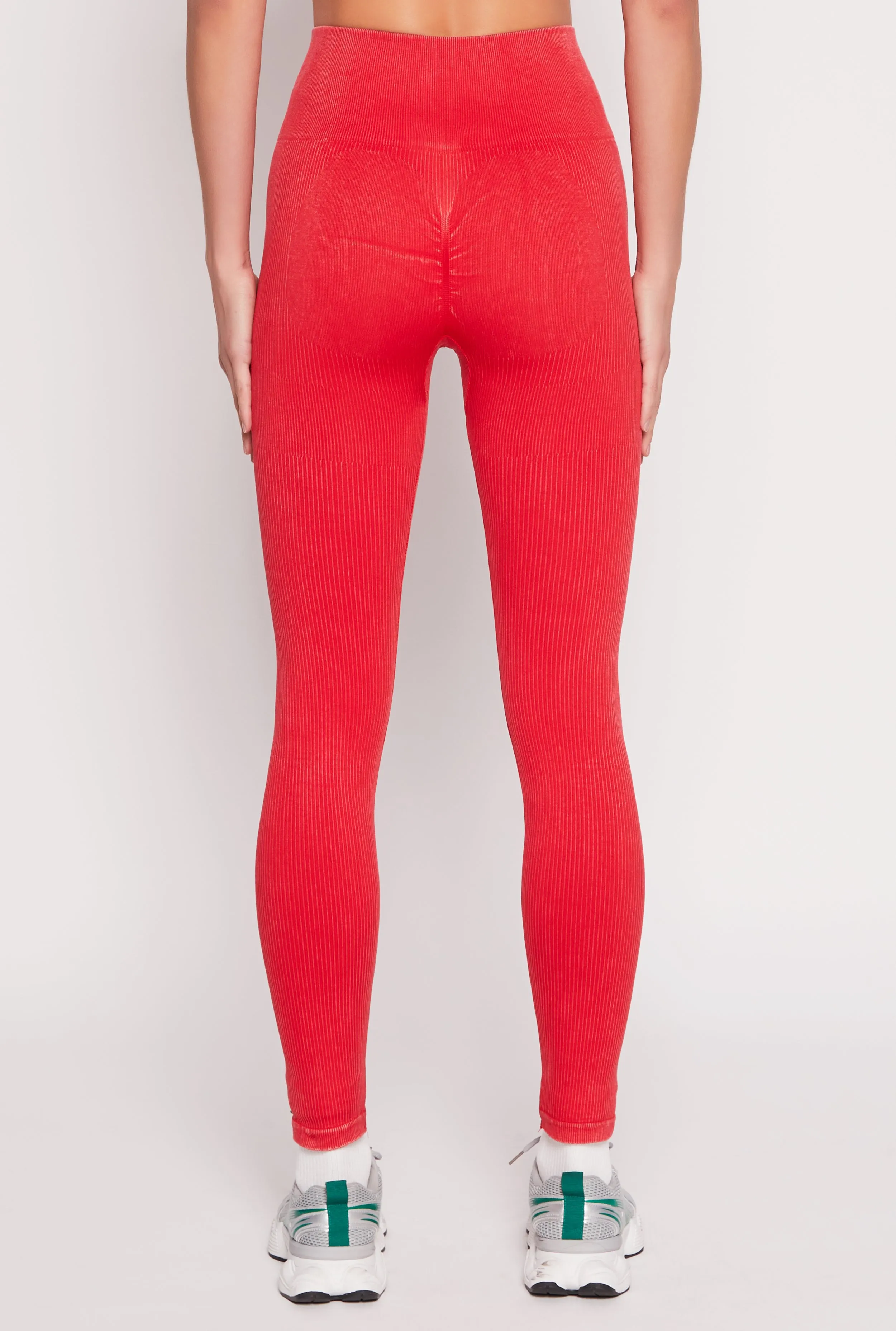 Daisy Ribbed Knit Active Leggings sold by Rainbow product image thumbnail 3