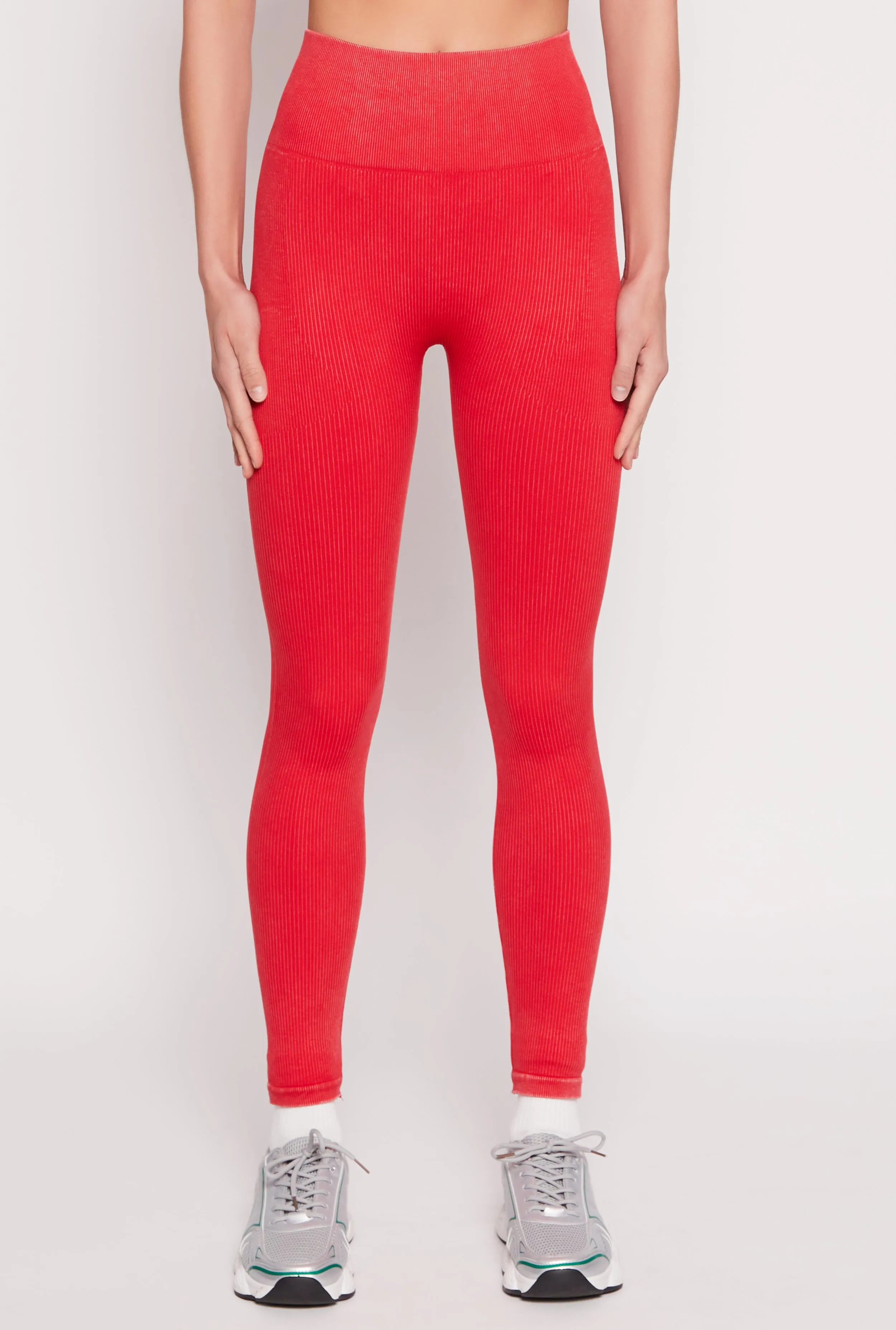 Daisy Ribbed Knit Active Leggings sold by Rainbow product image thumbnail 2