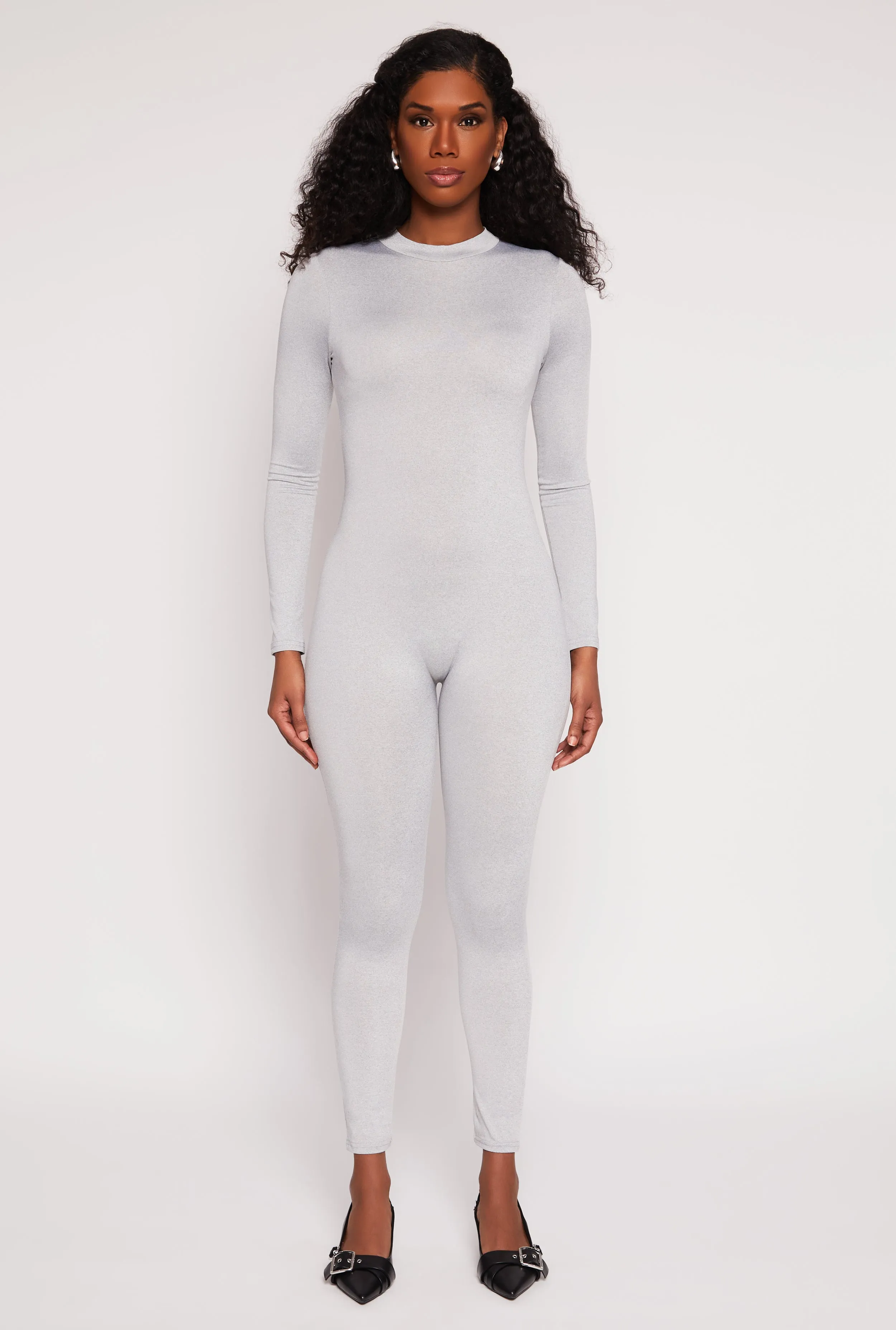 Daisy High Neck Long Sleeve Catsuit sold by Rainbow