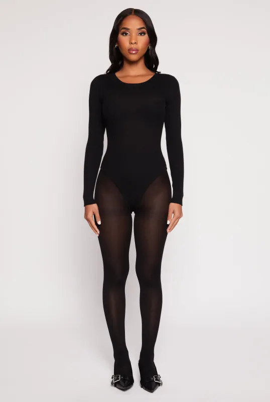 Daisy Ribbed Knit Bodysuit sold by Rainbow