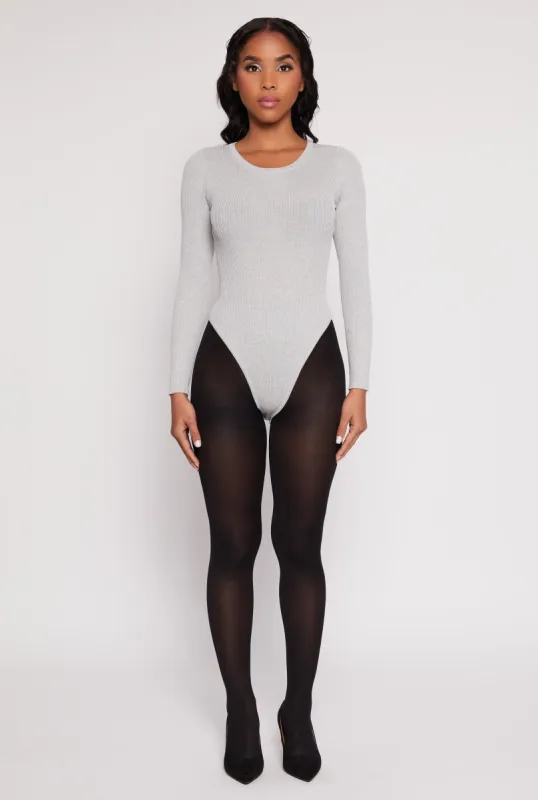 Daisy Ribbed Knit Bodysuit sold by Rainbow