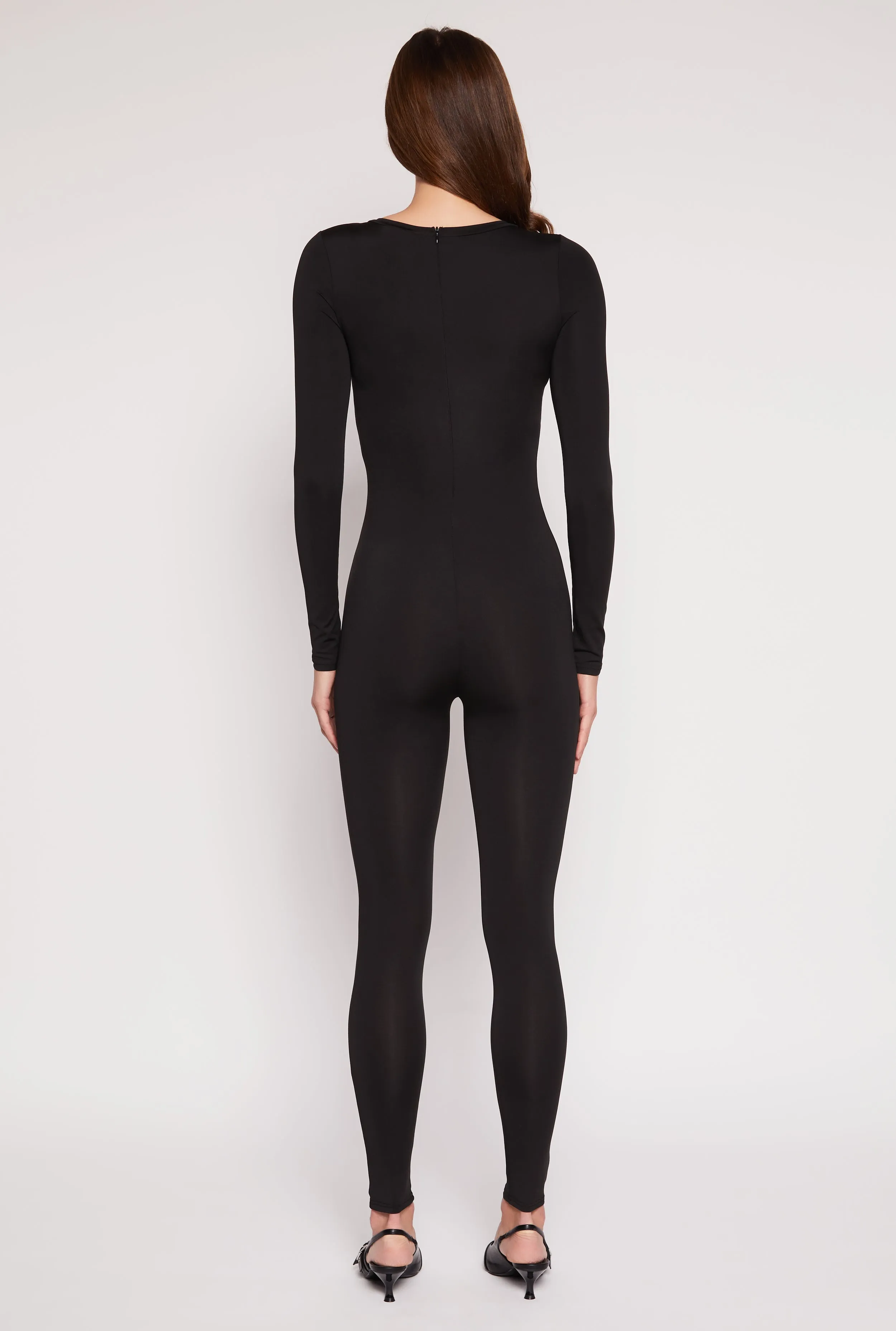 Daisy Scoop Neck Long Sleeve Catsuit sold by Rainbow product image thumbnail 3