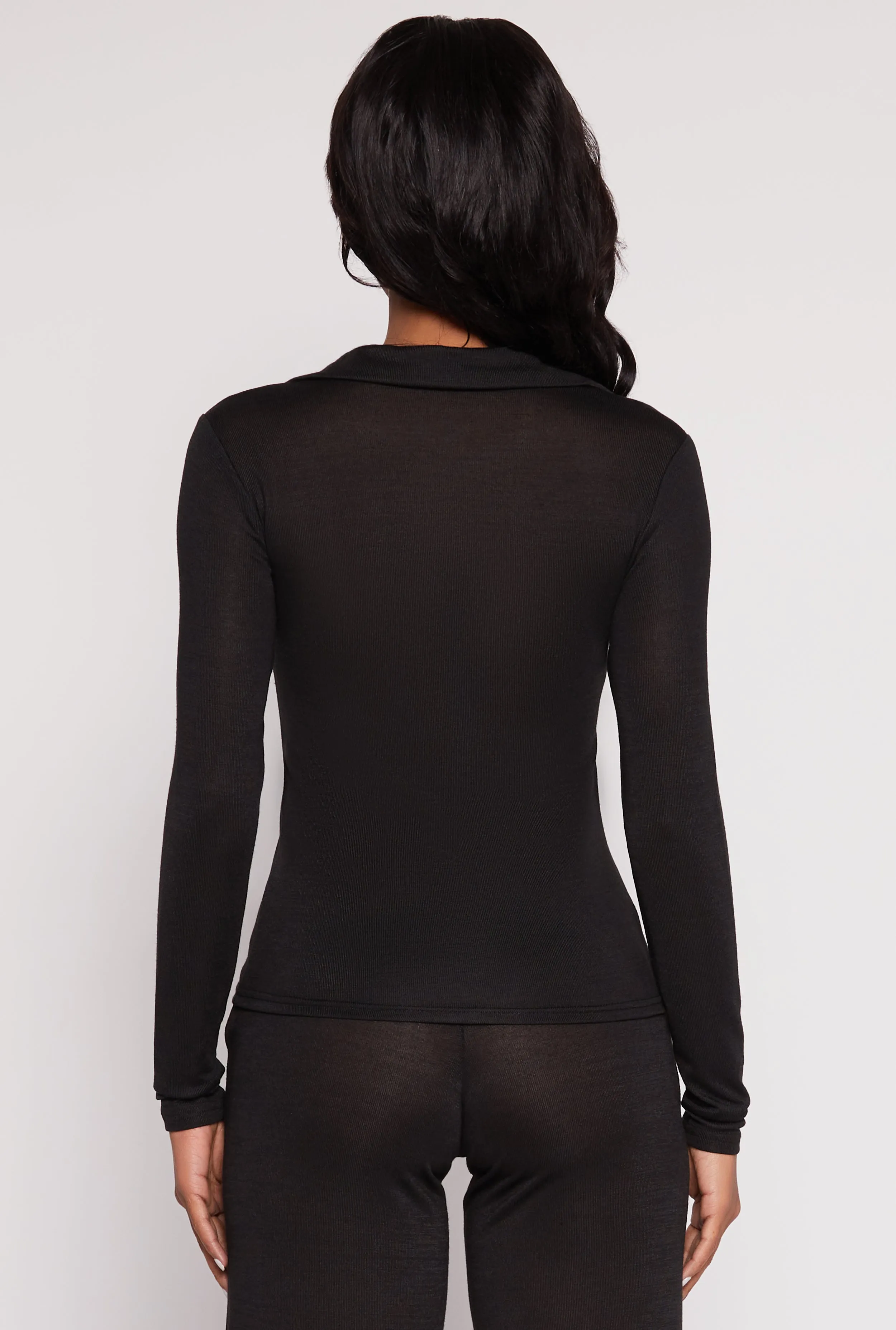 Daisy Button Front Long Sleeve Shirt sold by Rainbow product image thumbnail 5