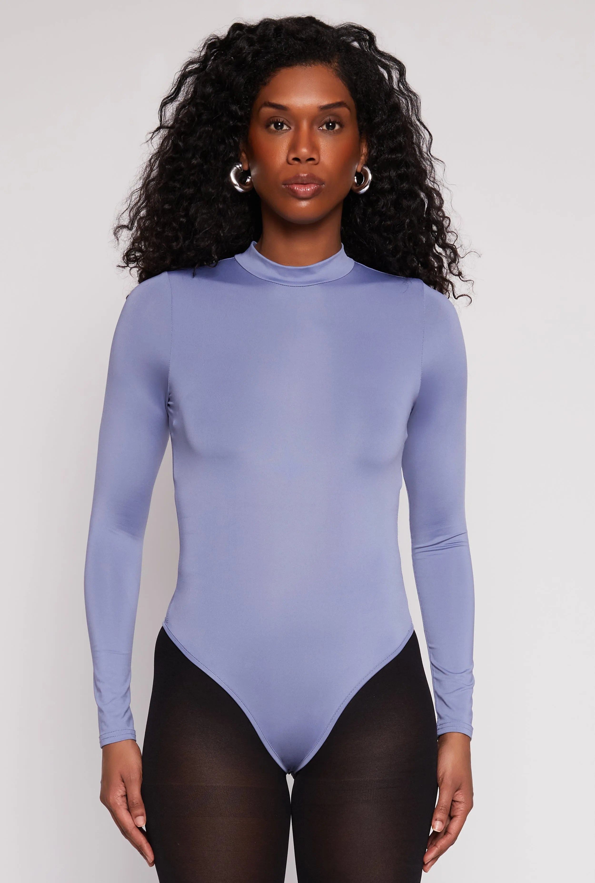 Daisy Mock Neck Long Sleeve Bodysuit sold by Rainbow product image thumbnail 2