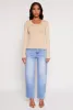Basic Scoop Neck Long Sleeve Top sold by Rainbow