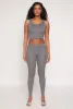 Daisy Ribbed Knit Cropped Tank Top sold by Rainbow